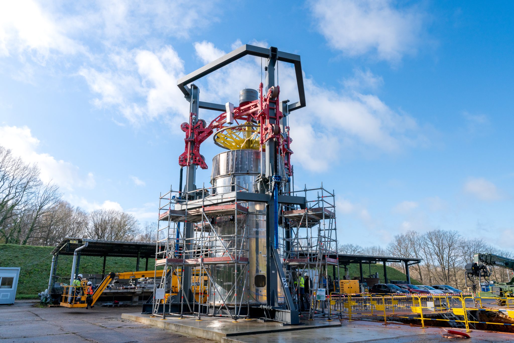 Stage separation test